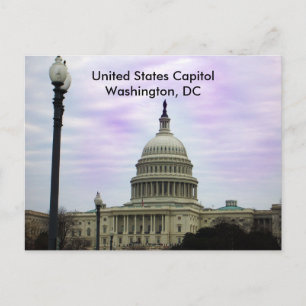 United States Capitol, Washington, DC Vykort