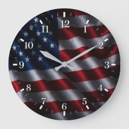 United States Flag Watch 2026 Stor Klocka