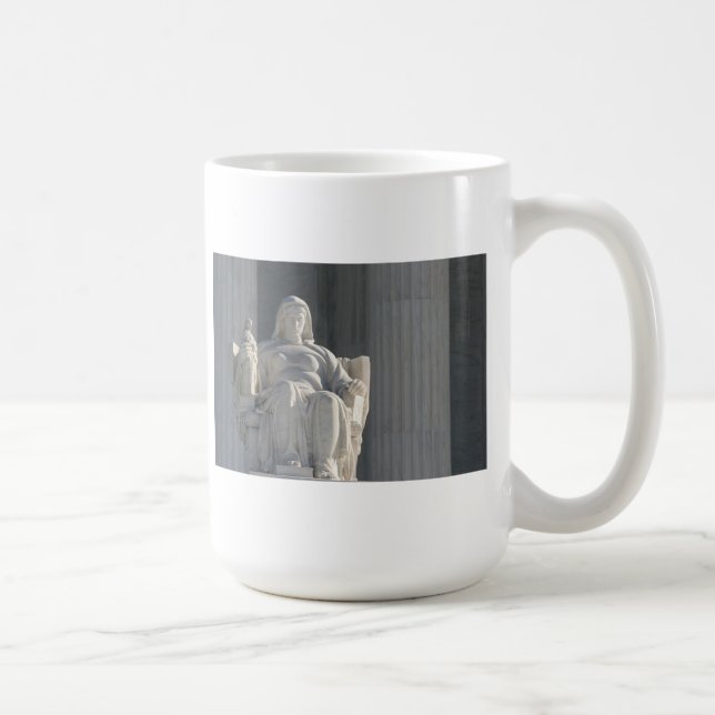 United States högsta domstolenbyggnad Kaffemugg (Höger)