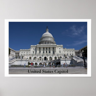 United States huvudstad Poster