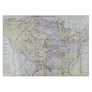 UNITED STATES KARTLÄGGER, c1812