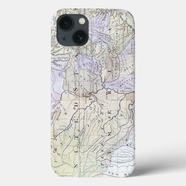 UNITED STATES KARTLÄGGER, c1812 (Baksida)