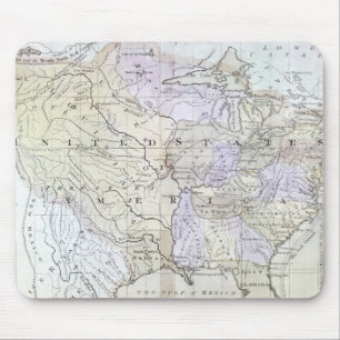 UNITED STATES KARTLÄGGER, c1812 Musmatta