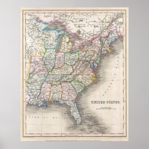 United States kartlägger Poster