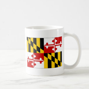 United States Maryland flagga Kaffemugg
