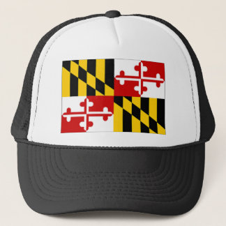 United States Maryland flagga Truckerkeps
