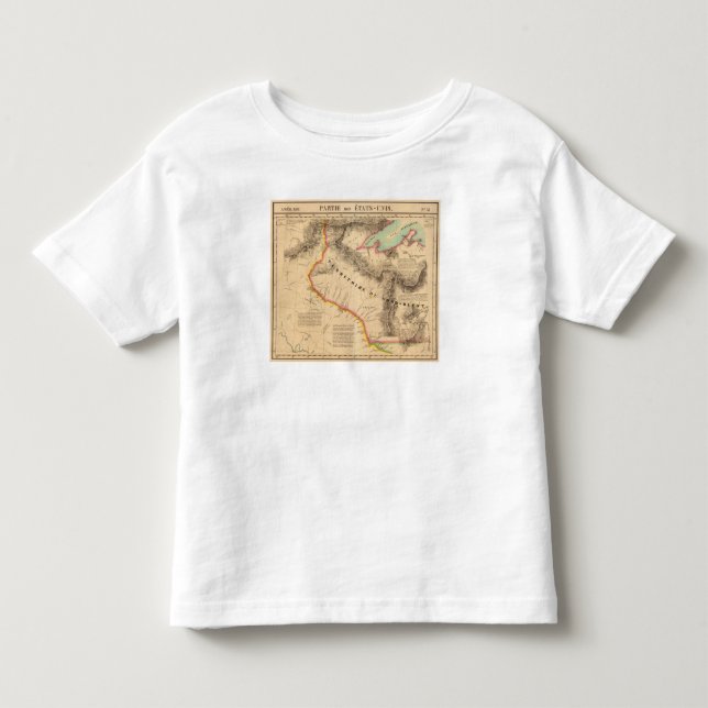 United States mitt- väster 41 Tee Shirt (Framsida)