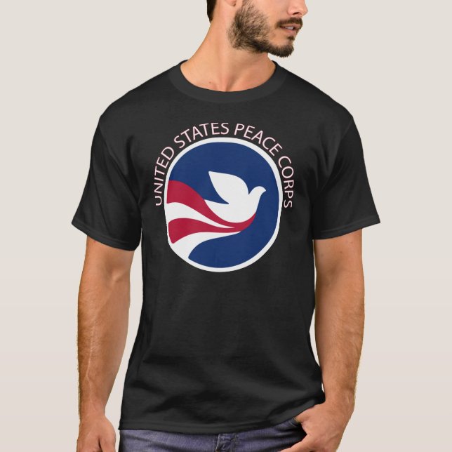United States Peace Corps Logo Classic T-Shirt (Framsida)