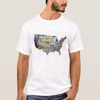 United States registreringsskyltkarta Tee