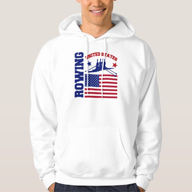 United States rodd Sweatshirt (Framsida)