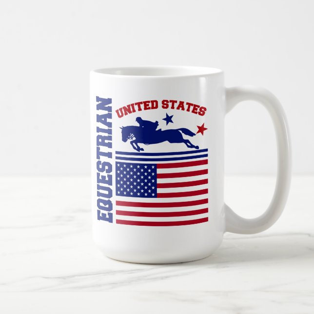 United States ryttare Kaffemugg (Höger)