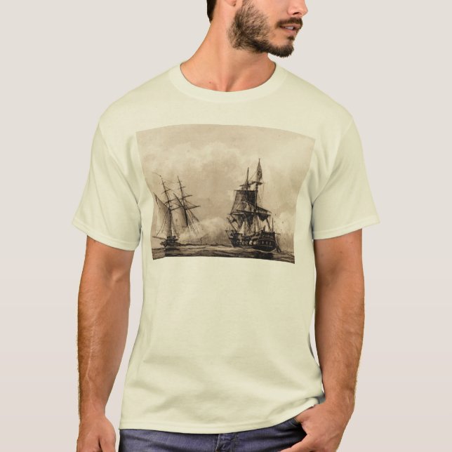 United States Schoonerföretag Tee (Framsida)