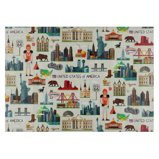 United States symbolmönster (Framsidan)