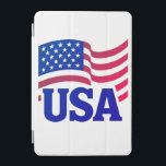United States Unity Wave iPad Mini Skydd<br><div class="desc">A bold typographic design where the letters "USA" seamlessly blend into a sweeping graphic element—suggesting motion,  connection,  and pride. The design symbolizes the fusion of national identity with a forward-looking spirit,  capturing the energy and diversity of America through visual harmony.</div>