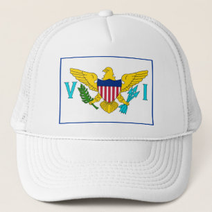 United States Virgin Islands hatt Truckerkeps