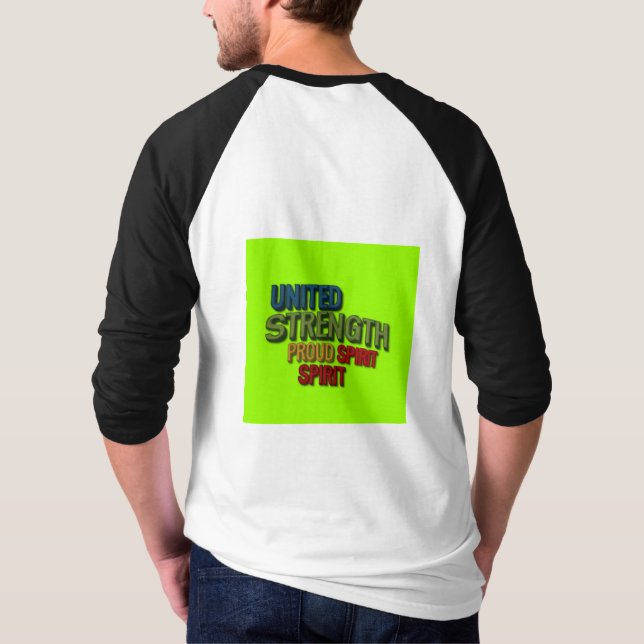 United Strength Proud Spirit T Shirt (Baksida)