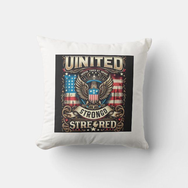 United Strong Proud Kudde (Framsida)