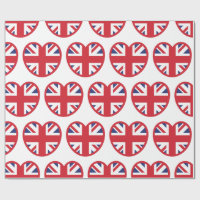 United Union Jack Flagga Heart