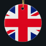 United Union Jack Flagga Julgransprydnad Keramik<br><div class="desc">United Union Jack Flagga</div>