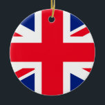 United Union Jack Flagga Julgransprydnad Keramik<br><div class="desc">United Union Jack Flagga</div>