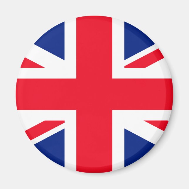 United Union Jack Flagga Magnet (Framsidan)