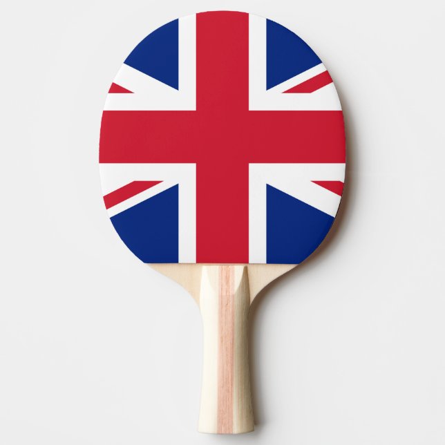 United Union Jack Flagga Pingisracket (Framsidan)