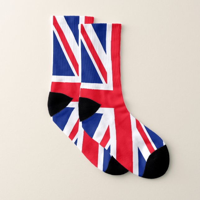 United Union Jack Flagga Strumpor (Par)