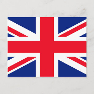 United Union Jack Flagga Vykort