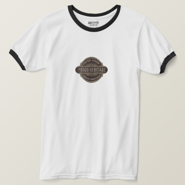 United Vision Proud Heritage T Shirt (Design framsida)