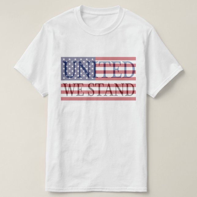 United We stand America Tee (Design framsida)