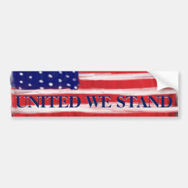 United we stand bildekal