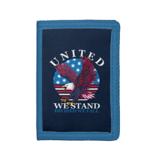 United we stand - Eagle och American Flagga