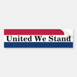 United We stand humant-dekal Bildekal