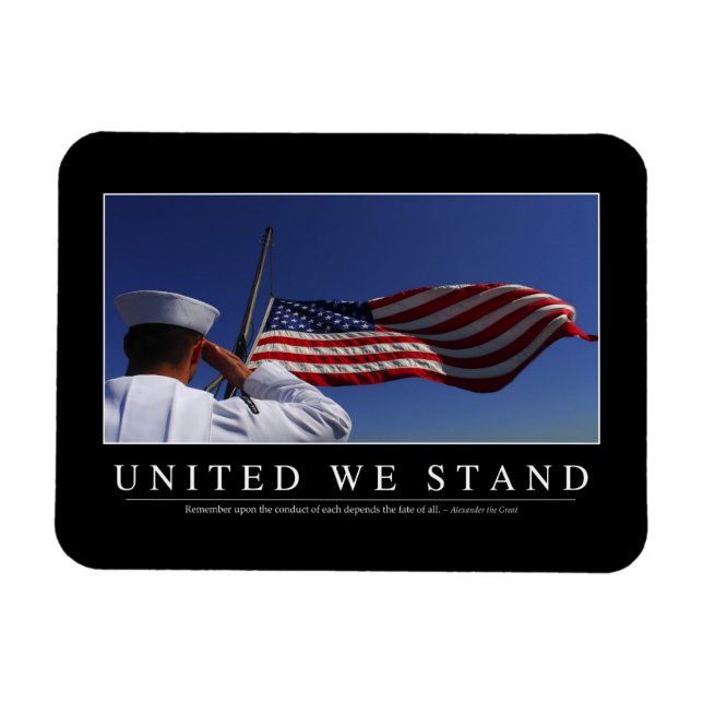 United we stand: inspirationsoffert magnet (Horisontell)