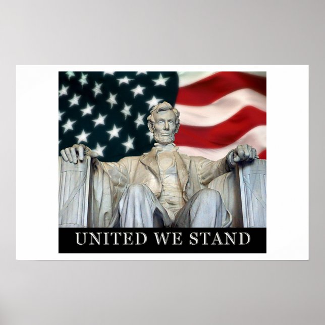 United we stand poster (Framsidan)
