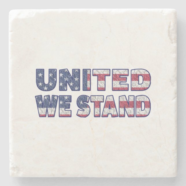 United we stand stenunderlägg (Framsidan)