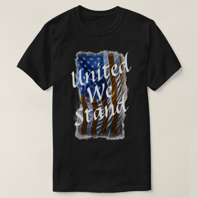 United we stand T-Shirt (Design framsida)