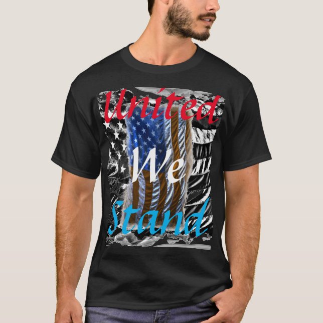 United we stand t shirt (Framsida)