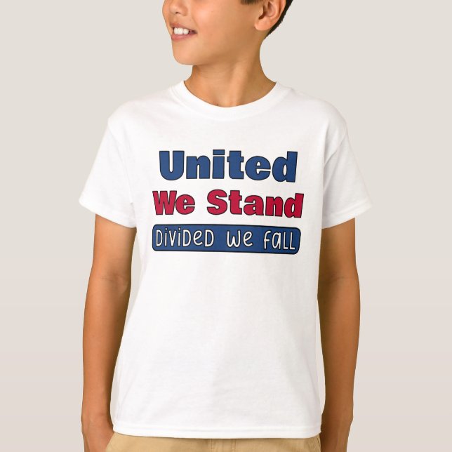 United we stand t shirt (Framsida)