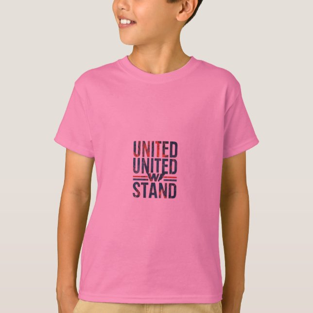 United we stand t shirt (Framsida)