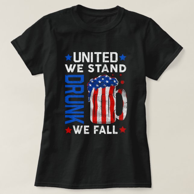 United we stand t shirt (Design framsida)