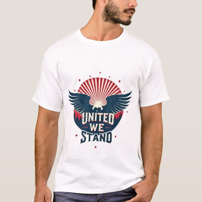 United we stand t shirt (Framsida)