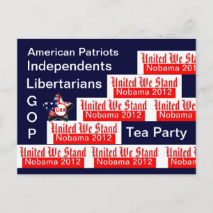 United we stand vykort