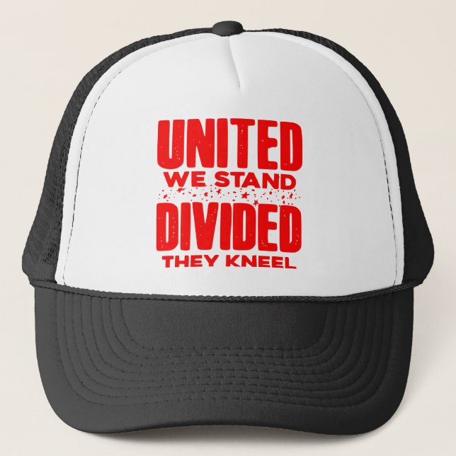 United we står splittrade.. Kneel # Keps (Framsida)