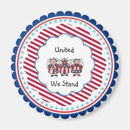 United we Stställning Magnet