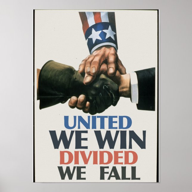 United We Win Unions Poster (Framsidan)