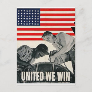 United We Win! Vykort