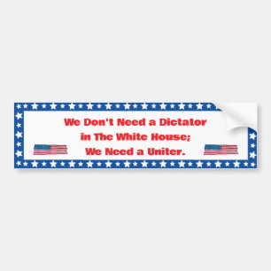 Uniter Bumper Sticker Bildekal
