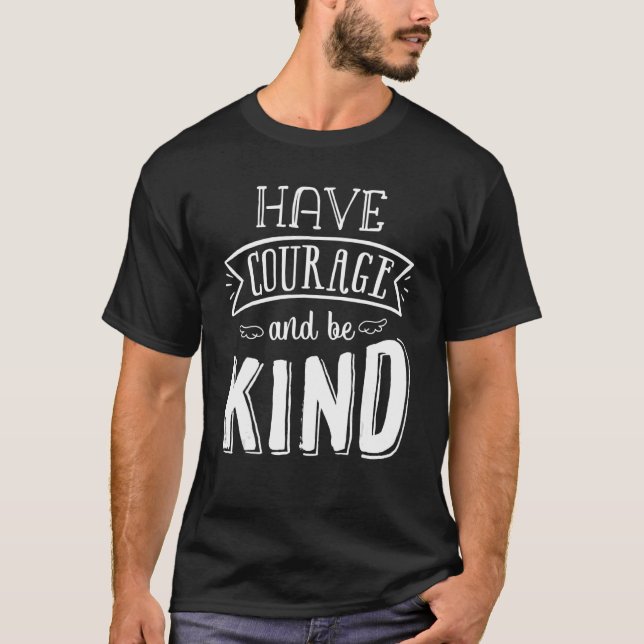 Unitetsdagen har mod och vara snäll mot kvinnor ba t shirt (Framsida)