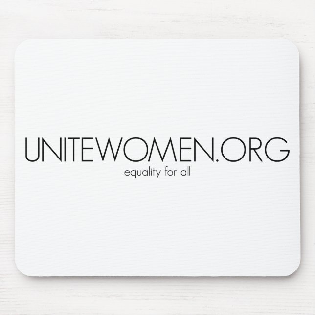UniteWomen.org mousepad Musmatta (Framsidan)